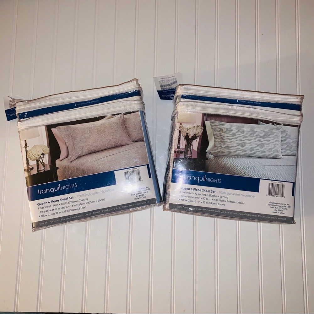 ****NEW NEW NEW**** 2 SETS OF QUEEN SHEETS!!!